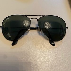 Ray Ban Black Aviators